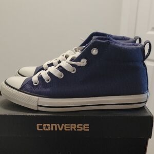 Converse Sneakers - Dark Blue and White